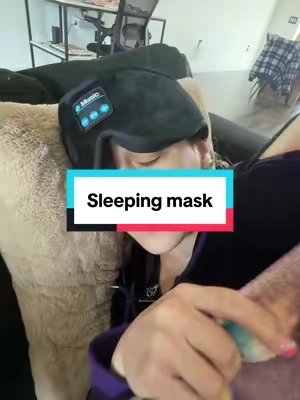 These would be amazing on flights!  #bluetoothsleepingmask #maskwithheadphones #sleepingmask #tiktokshopjumpstartsale #valentinesdaygift 