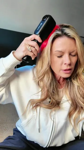 This head Massager with infrared light has 5 levels of intensity! It feels so amazing on your scalp, you won't want to quit! #jumpstartsale #tiktokshopcreatorpicks 