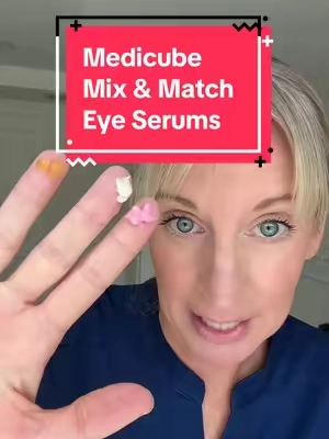 Medicube Mix and Match Eye Serums Sale over soon! #tiktokshopjumpstartsale #tiktokshopcreatorpicks #eyeserum 