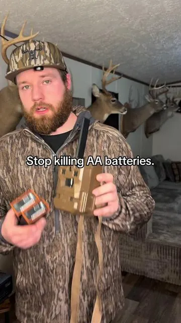 I’ve ran AA batteries in my trail cams for year. They work, but constantly swapping them gets old. These rechargeable battery packs have been way more convenient and save money over time. Solid upgrade if you run Moultrie EDGE cams. #trailcam #huntinggear #deerhunting #outdoorgear #tiktokshop 