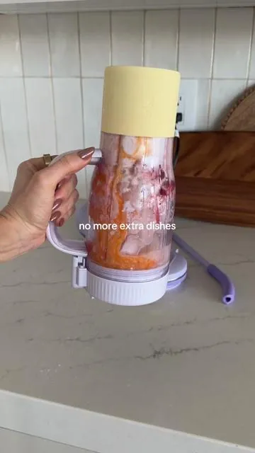 I fear the Ninja BlendBoss has enabled my laziness… because now I blend and drink from the same cup and refuse to go back. @Ninja Kitchen #ninjablendboss 