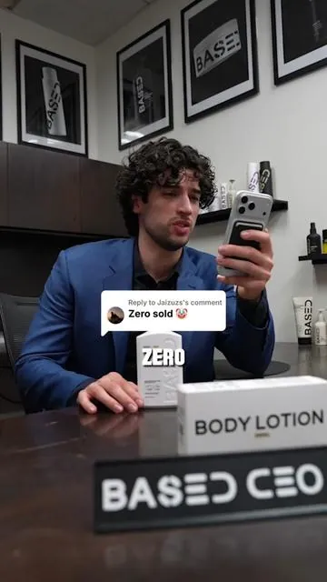 Lotion is out now #BASED #basedbodyworks 