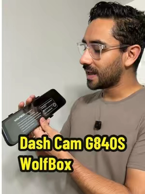 Dash cam G840S, vision nocturna, GPS, wifi, app y graba mientras tu carro está apagado #tiktokshopcreatorpicks #dashcam #camera #carcamera #g840s 