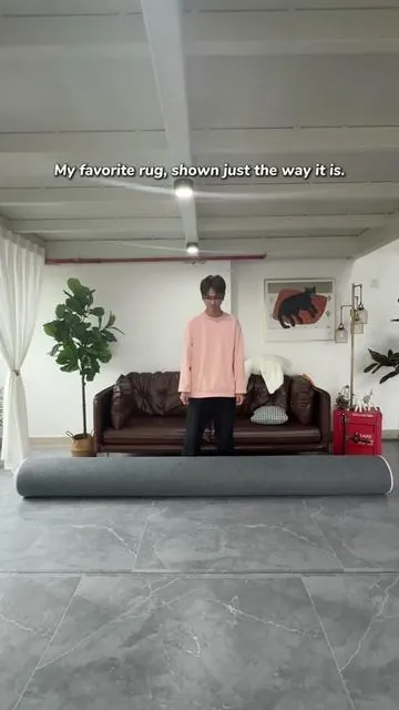 My favorite rug,shown just the way it is.#rug #rugs #carpet #tufting #rugtok 