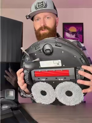 Make cleaning at home much easier with your very own robot vac! The @RoborockUS QV35S! #roborock #robotvacuum #roborockqv35s #robotvacuumcleaner #tiktokshopcreatorpicks 