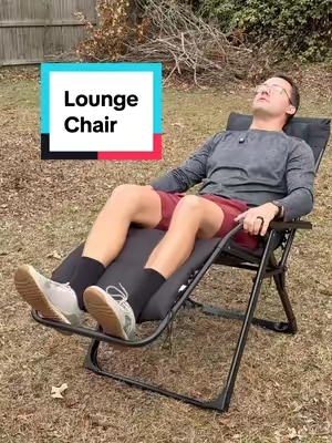 Gonna be the most comfortable dad at soccer practice. #lawnchair #loungechair #relax #tiktokshopcreatorpicks 