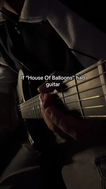 House Of Balloons - The Weeknd #Smartelectricguitar #showyourenya #XMARIguitar #newyearnewme #TikTokShopJumpstartSale 