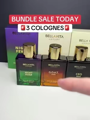 Idk why I didn’t see this but they bundled all 3 colognes for less! #cologne #bellavitaluxury 