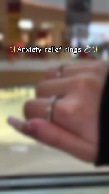 So cute and calming 🤗💖 #anxietyrelief #anxiety #ring #jewelry #giftedinlove 