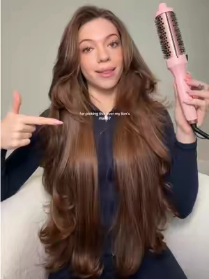 Lion’s mane or blowout ?? Folllow for hair tutorials 🫶 #wavytalkblowoutboost #wavytalkthermalbrush #hair #hairtok #hairtutorial