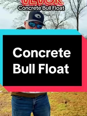VEVOR Magnesium Bull Float Concrete Finishing Tool Description This VEVOR bull float is built for leveling and smoothing fresh concrete fast and evenly. The lightweight magnesium float helps bring cream to the surface without overworking the slab, making it ideal for driveways, sidewalks, slabs, and large pours. The long reach handle system allows you to work standing up, reducing fatigue while maintaining consistent finish quality. A solid option for contractors, concrete finishers, and serious DIY pours looking for clean, professional results. Keyword Block concrete bull float magnesium bull float concrete finishing tool cement float tool concrete leveling tool driveway concrete tools sidewalk concrete finishing contractor concrete tools slab finishing tools Hashtags (5 only) #TikTokShop #ConcreteTools #ConstructionLife #ContractorTools #ConcreteFinishing