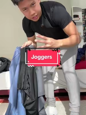 Functional lightweight joggers for everyday wear #menspants #mensfashion #stretchwear #tiktokshopcreatorpicks 