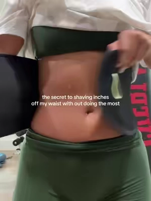 the secret to toning up!!  #tiktokshopcreatorpicks #sweetsweat #weightloss #waisttrimmer #fitnessjourney @Sweet Sweat 