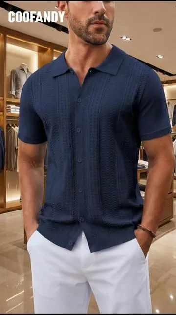 Choose this look next time you go business casual. #polo #knit #shirts #coofandy #coofandystyle #coofandyss26 #coofandyvalentine2026 #coofandyfashion #fypシ #tiktokshop #tiktokfashion #fashion #coofandyshop #coofandyshirts #spring #mensclothing #mensfashion #comfortable #beach #weding #weddingday 