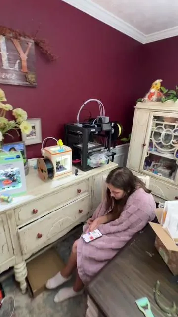 Entina Mini 3D Printer Tina2C #TikTokShopCreatorPicks #Entina #EntinaPlus #3DPrinter #Kids3DPrinter 