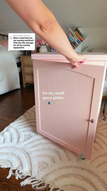 Replying to @letty needed this so bad for my small space, so compact, fits so much and the price is so good right now #craftstorage #sewingstorage #storage #homeorganization