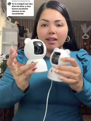 Respuesta a @Kimberly mi princesa te amo no pagas membresía mensual ni suscripciones sólo necesitas conectarla al Wi-Fi y al enchufe de tu casa  #CámaraDeSeguridad #tiktokshopstockup #cinmoore @CINMOORE 