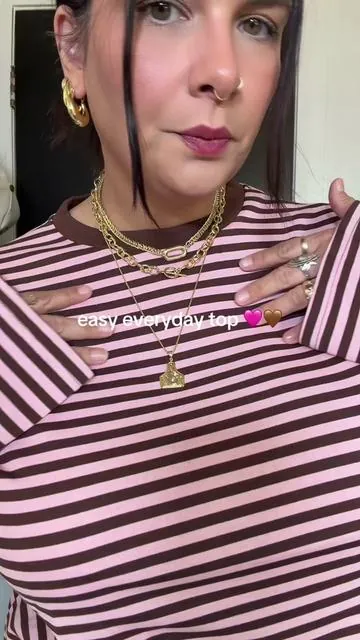 #stripes #stripedshirt #longsleeveshirt #casualstyle #affordablefashion 