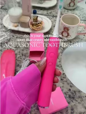 Stop settling for a basic toothbrush when this AquaSonic Vibe Series electric toothbrush gives you powerful whitening, multiple brush heads, and a travel case in one sleek set. #ElectricToothbrush #TeethWhitening #OralCareRoutine #TikTokShopFinds #SelfCareEssentials @AquaSonic 
