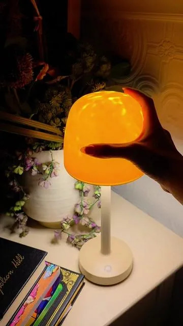 Perfect for winding down, content nights, or cozy evenings in. ✨️🧡 Lightweight, remote control, and the colors are unreal. Okay but… sunset orange might be my favorite 🌅 #CozyAesthetic #homedecor  #roomglowup #ambientlighting  #VibeCheck