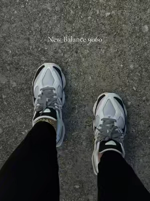 🤍🖤 #newbalance #newbalance9060 #newbalanceshoes #tenis #tenisnewbalance 