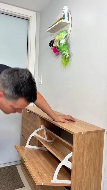 La Zapatera para Organizar la Entrada de tu Casa #entrywaytable#shoestorage#entrywaydecor#shoescabinet.