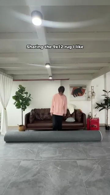 Sharing the 9’x12’ rug I like.#rug #rugs #carpet #tufting #rugtok 