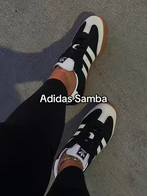 Adidas Samba OG black with wonder white #adidas #sambas #adidassambas #sneakers #sneakerhead 