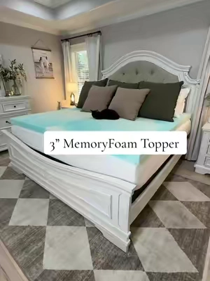 #mattresstopper #memoryfoam #bedding #mattress 