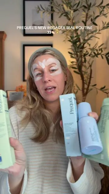 @Prequelskin this bundle is 🔥 #rosacea #rosaceaskincare #rosaceaskincare #prequelrosaceasealroutine #rosaceatreatment 