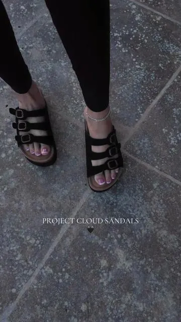 🖤✨ #projectcloud #projectcloudsandals #tiktokshopcreatorpicks 