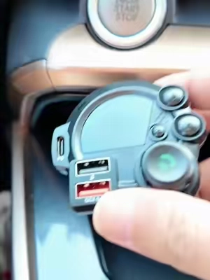 If your vehicle doesn’t have Bluetooth?Grab it!#bluetooth #tiktokshop #driving #carcharger #fyp 