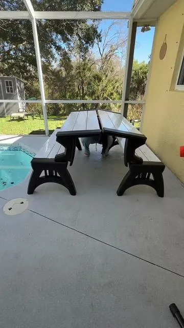 Convert-a-Bench to table #TikTokShopStockUp #tiktokshopcreatorpicks #convertabench #benchtotable 