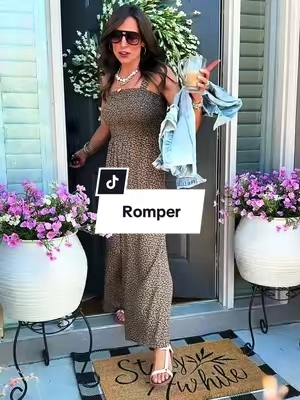 #romper #jumpsuit #womensfashion #ttsfashionweek #TikTokFashion 