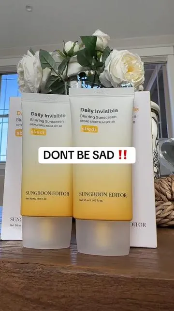 SUNGBOON BLURRING SUNSCREEN #tiktokshopcreatorpicks 