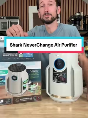 Shark NeverChange Air Purifier #sharkairpurifier #airpurifier #airfilter #tiktokshopcreatorpicks 
