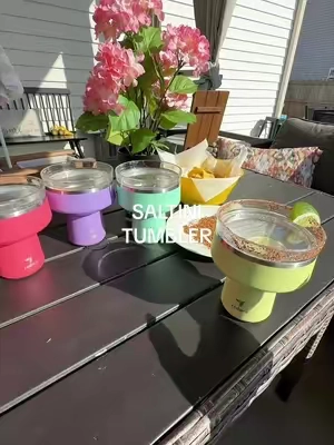 Your summer drinks just got an upgrade 🍹 this Saltini margarita tumbler keeps your drinks cold, makes poolside sips feel fancy, and is perfect for backyard, boat, or patio vibes. These make the perfect t gifts!! It’s literally my new summer must-have for margs, frozen cocktails, and pool days!! ☀️ 🍋‍🟩 🍹 #summerdrinks #saltini #margaritas #margs #summermusthave @Reduce 