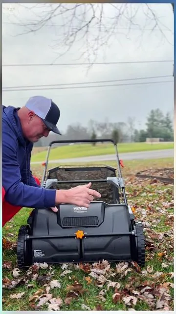 Stop raking. Start sweeping.🍂 Upgrade your yard work with the VEVOR Lawn Sweeper. Grab yours before it is gone! #vevor #lawnsweeper #sweeper #yardworkmadeeasy #vevorsuperbrandday   