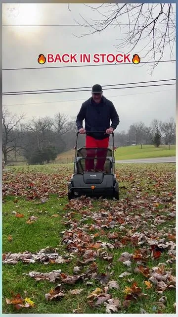 Ready to sweep in minutes instead of hours? VEVOR lawn sweeper changes everything. Shop now! #vevor #lawnsweeper #sweeper #lawncare #vevorsuperbrandday    