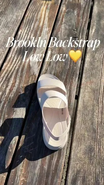 Last years bestseller is back!! Brooklyn back strap low low🫵😉#fyp #crocs #brooklynsandals #sandals #summershoe 