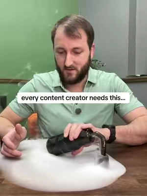 Every content creator needs this fog machine… 