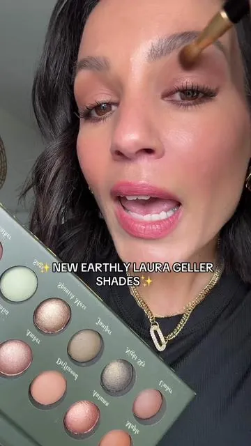 #laurageller #lauragellerbeauty #eyeshadows #matureskinmakeup 