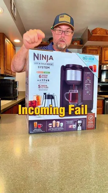 Ninja Hot and Cold Brew System for Coffee and Tea with Thermal Carafe #coffeemaker #ninja #tiktokshopstockup #tiktokshopcreatorpicks 