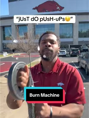 Push-ups won’t make your arms bigger.