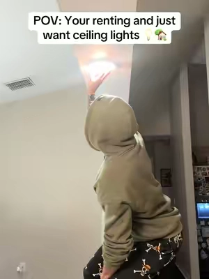These lights are too clean!! #tiktokshopcreatorpicks #lighting #light #renterfriendlymakeover #renterfriendly 