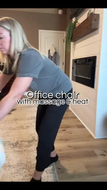 I love this chair! So comfy! #officechair #officechairwithfootrest #officechairwithheat #officechairwithmassage #vinsettomassageofficechair 