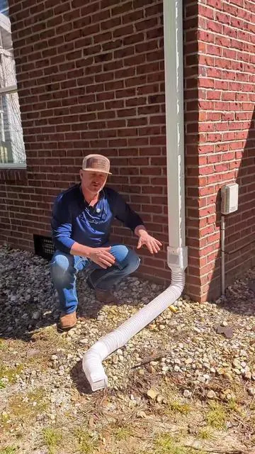 @VEVOR Automotive Store @VEVOR Store @VEVOR Outdoor Store Gutter Downspout Extension with leaf clean outs #vevor #gutter #downspout #drainage #foundationrepair 