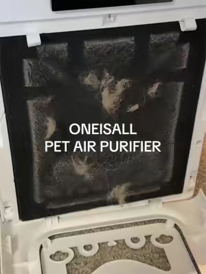 You’re telling me it covers up to 2,200 sq. ft. too!? 🤯 #oneisall #oneisallpetairpurifier #oneisallairpurifier #petairpurifier #tiktokshopspringglowup 