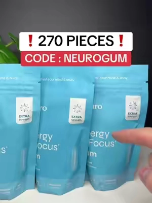 Who needs coffee?! #neurogumextrastrength 