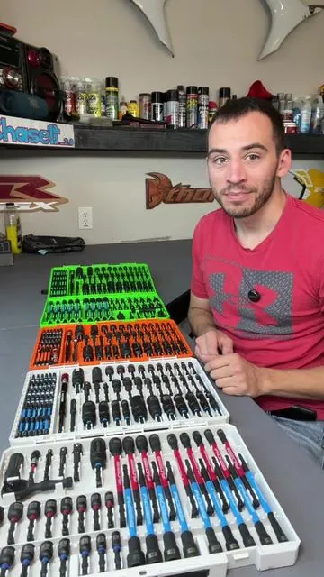 The top five ultimate magnetic nut driver sets! ##mechanic##diyprojects##tools##garage##tiktokshop 